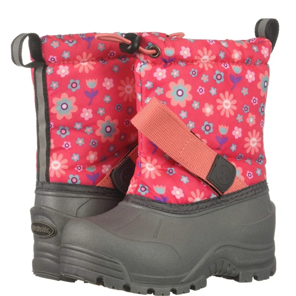 Northside girl Frosty Insulated Winter Snow Boot pink 2 k51